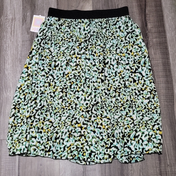 Lularoe Print Midi Skirt - Picture 2 of 9